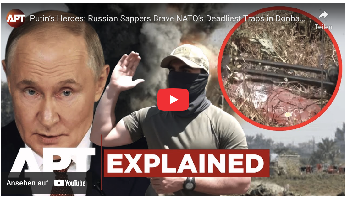 Putins Helden: Russische Pioniere trotzen den tödlichsten Fallen der NATO im Donbass | APT