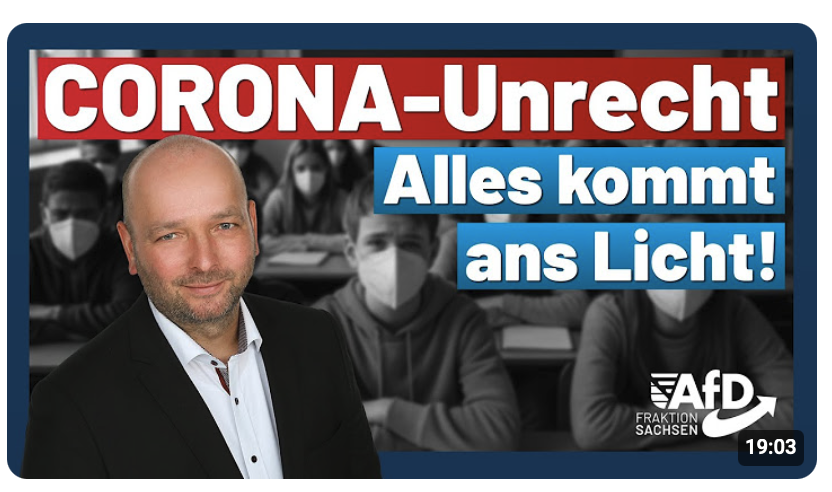 Die Aufklärung des Corona-Unrechts hat gerade erst begonnen! 