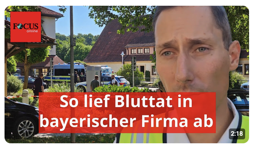 Mellrichstadt: Polizeisprecher schildert Bluttat in bayerischer Firma