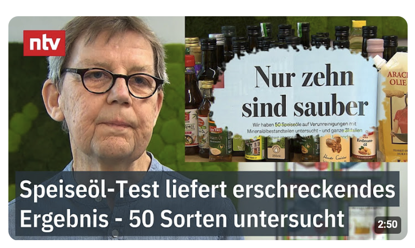 Speiseöl-Test liefert erschreckendes Ergebnis – 50 Sorten untersucht