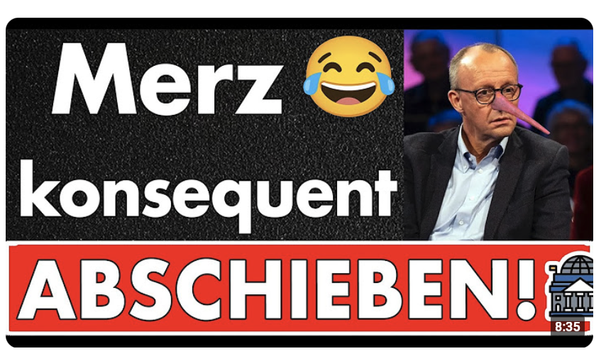 Merz will Abschiebungen forcieren & wird dann an seinen Wortbruch bei der Schuldenbremse erinnert!