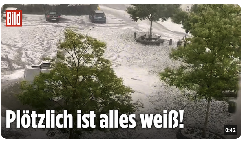 Hitze-Hagel am Bodensee