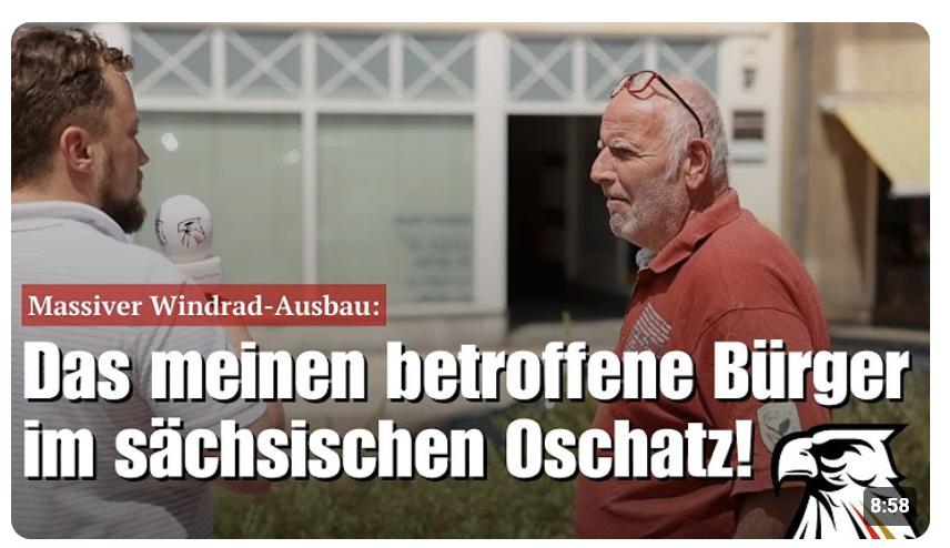 Massiver Windrad-Ausbau: Das meinen betroffene Bürger im sächsischen Oschatz!