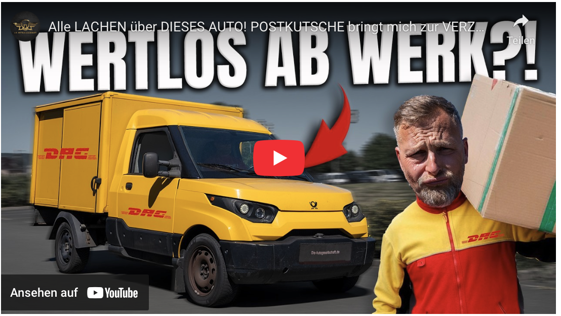 Alle LACHEN über DIESES AUTO! POSTKUTSCHE bringt mich zur VERZWEIFLUNG! Große SCH***E gekauft!?