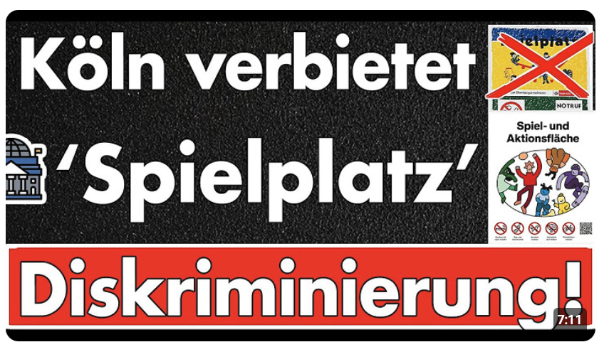 Spielplätze abgeschafft? Inklusion und kulturelle Rücksicht statt Spiel und Spaß