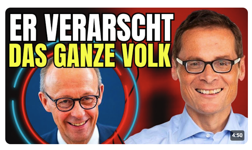 Schweizer Journalist bringt Kanzler Merz an den Rand des Wahnsinns! Klartext vor laufender Kamera!