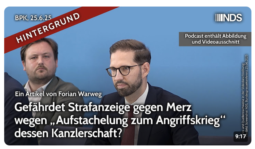 Gefährdet Strafanzeige gegen Merz dessen Kanzlerschaft? 