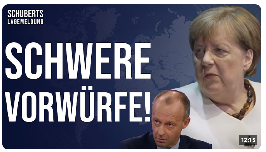 Merkels Rachefeldzug eskaliert!  Merkel benutzt AfD-Zitat um Merz anzugreifen + Merkel kassiert ab!