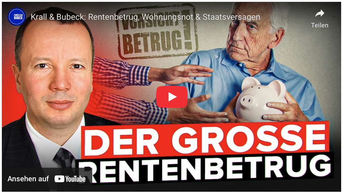 Krall & Bubeck: Rentenbetrug, Wohnungsnot & Staatsversagen