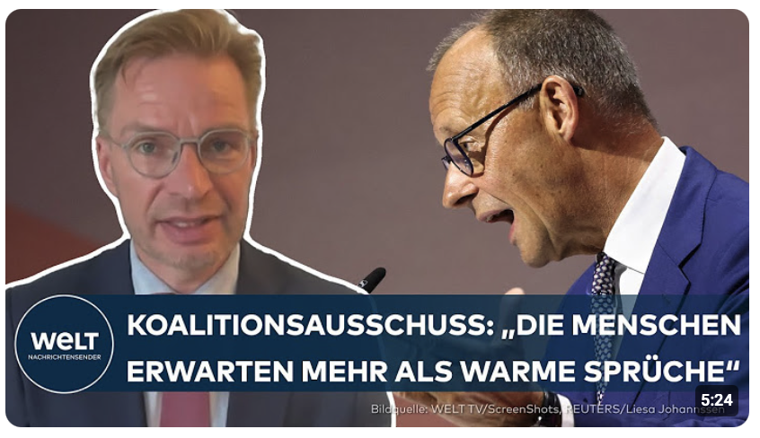KOALITIONSAUSSCHUSS: „Die Menschen erwarten mehr als warme Sprüche“