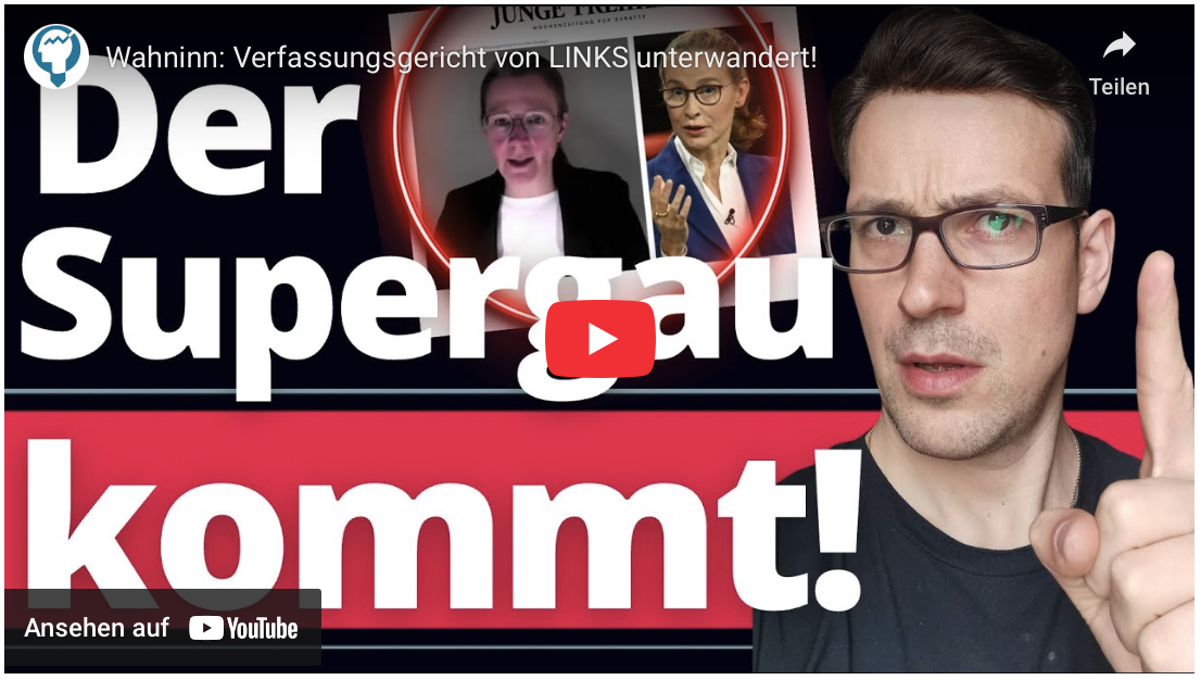 Wahninn: Verfassungsgericht von LINKS unterwandert!