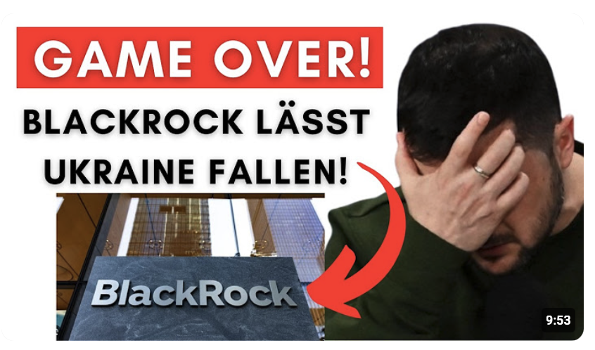 BlackRock stoppt Ukraine-Geld & Trump lockert Russland-Sanktionen!