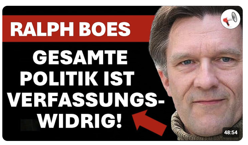 „Great Reset von unten“: Wir brauchen eine Verfassung! – Ralph Boes im Gespräch mit Helmut Reinhardt