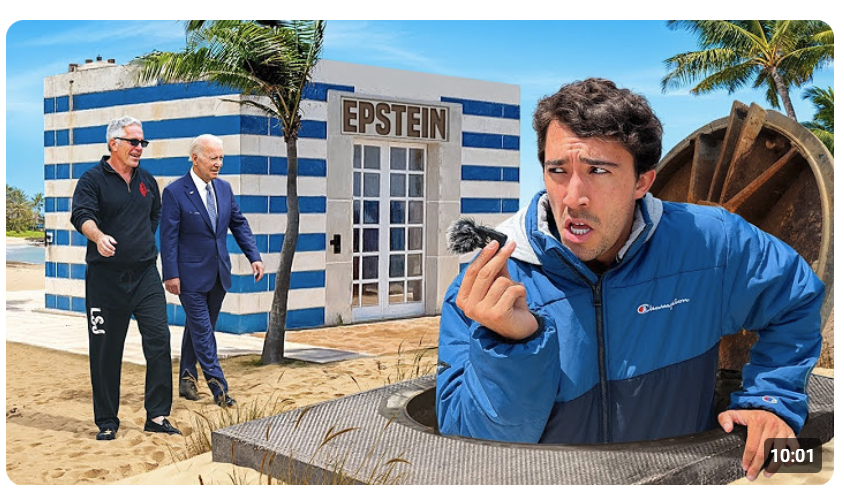 Ich schlich mich auf Jeffrey Epsteins Insel…