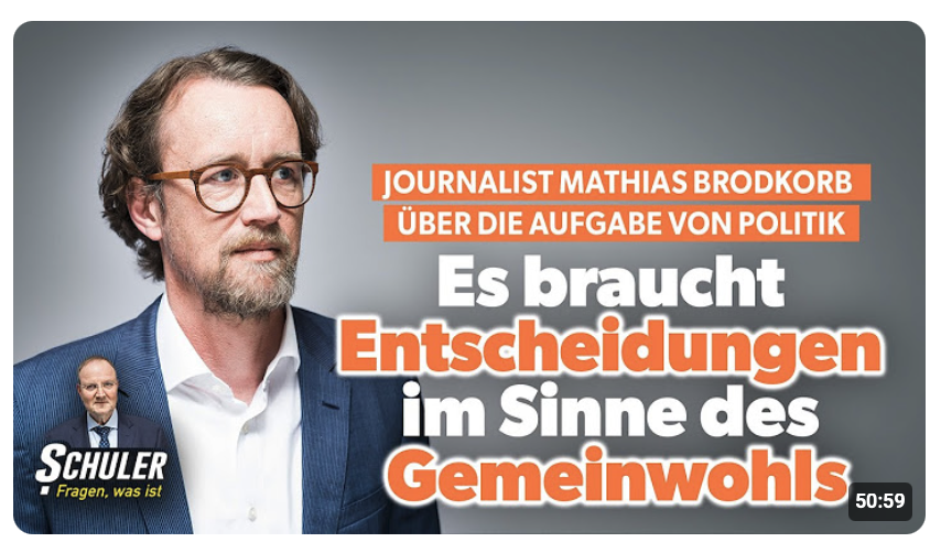 Journalist Mathias Brodkorb über die Aufgabe von Politik: Es braucht Entscheidungen fürs Gemeinwohl