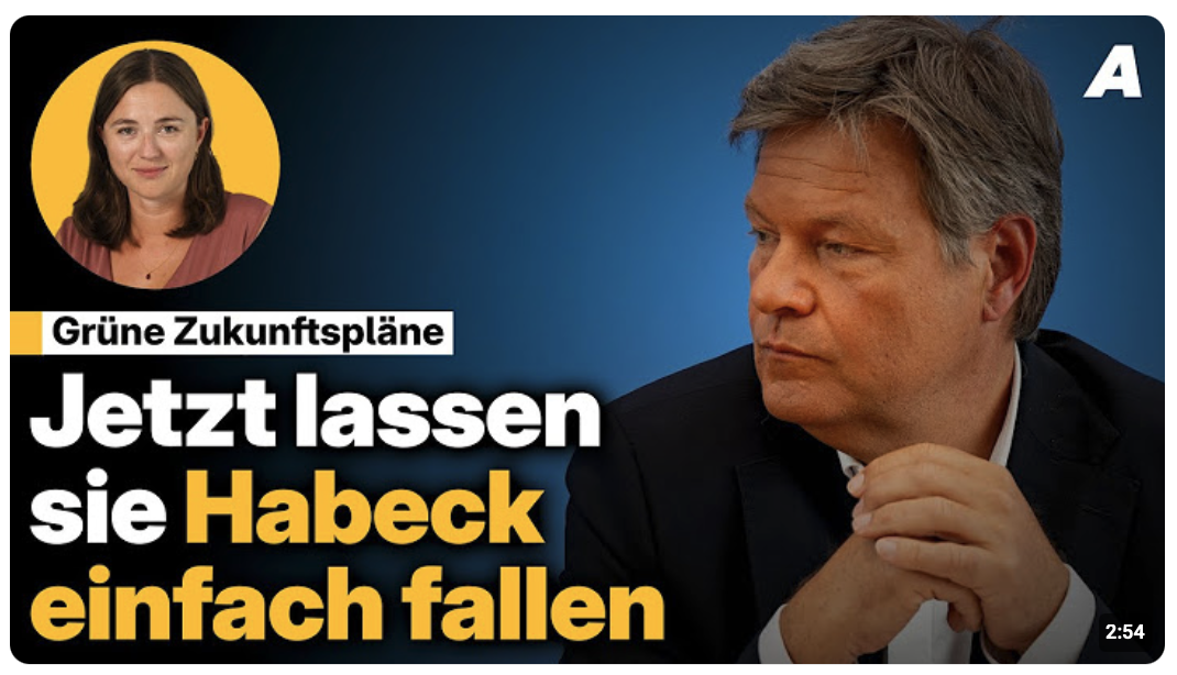Die Kränkung des Robert Habeck