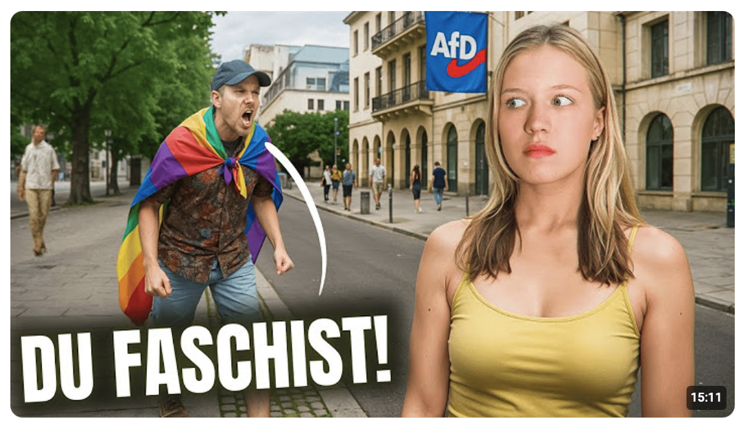 Das passiert, wenn Du als „Rechte YouTuberin“ durch Berlin läufst…