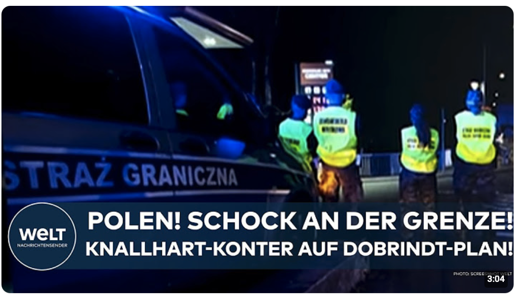 POLEN: Schock an der Grenze! Reizthema! Knallharter Konter auf Plan von Innenminister Dobrindt!
