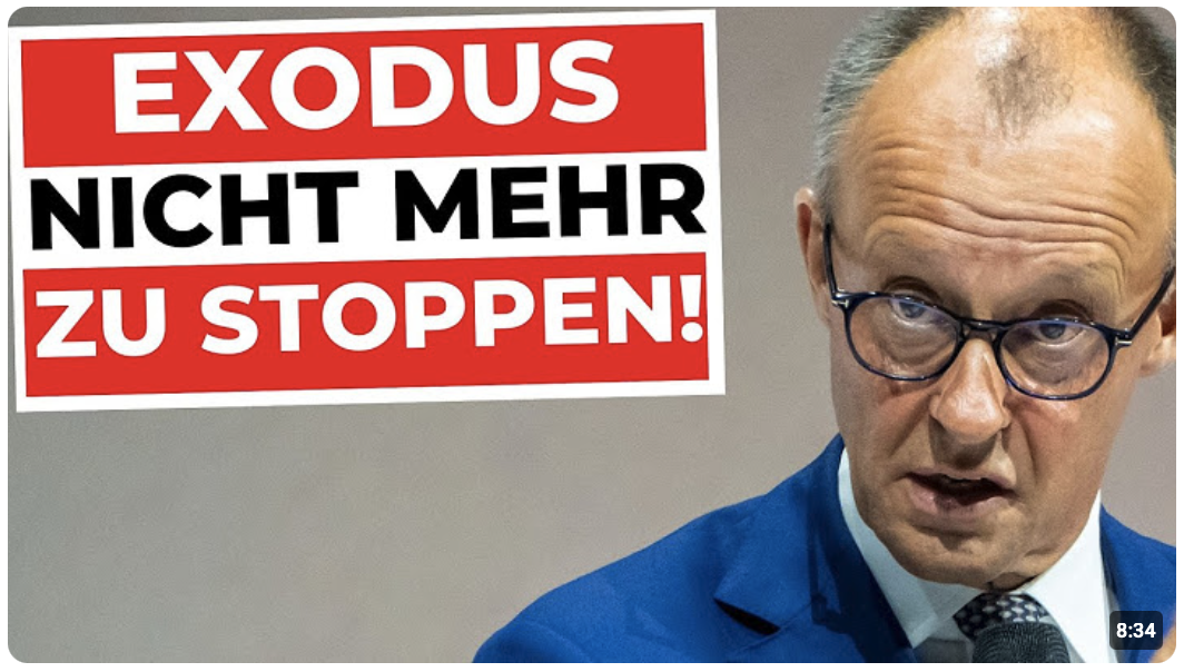 300.000 FLIEHEN – EXODUS DEUTSCHLAND – DAS KOSTET DIE FLUCHT der LEISTUNGSTRÄGER!