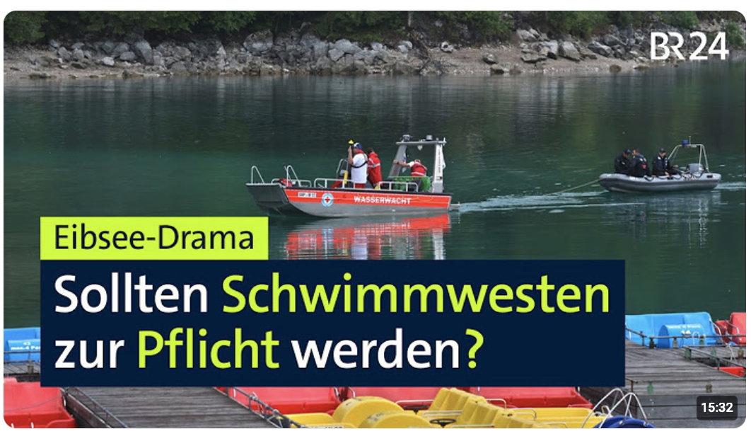 Eibsee-Drama: Sollten Schwimmwesten zur Pflicht werden? 