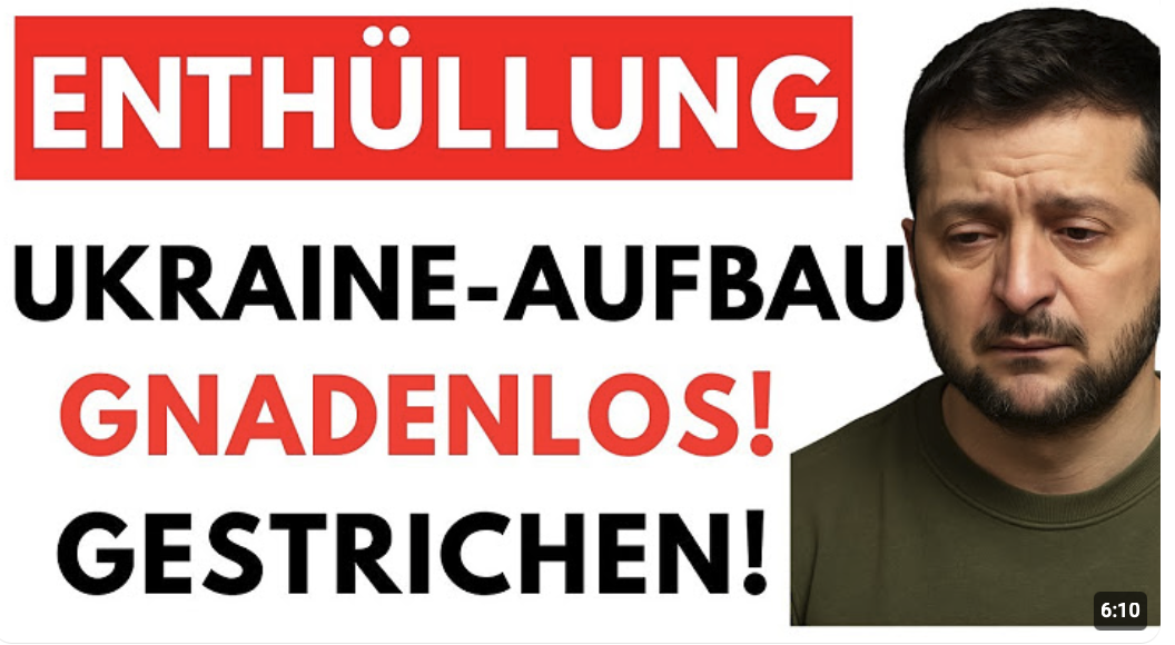 BlackRock steigt aus: „Kein Wiederaufbau der Ukraine – Game over!“