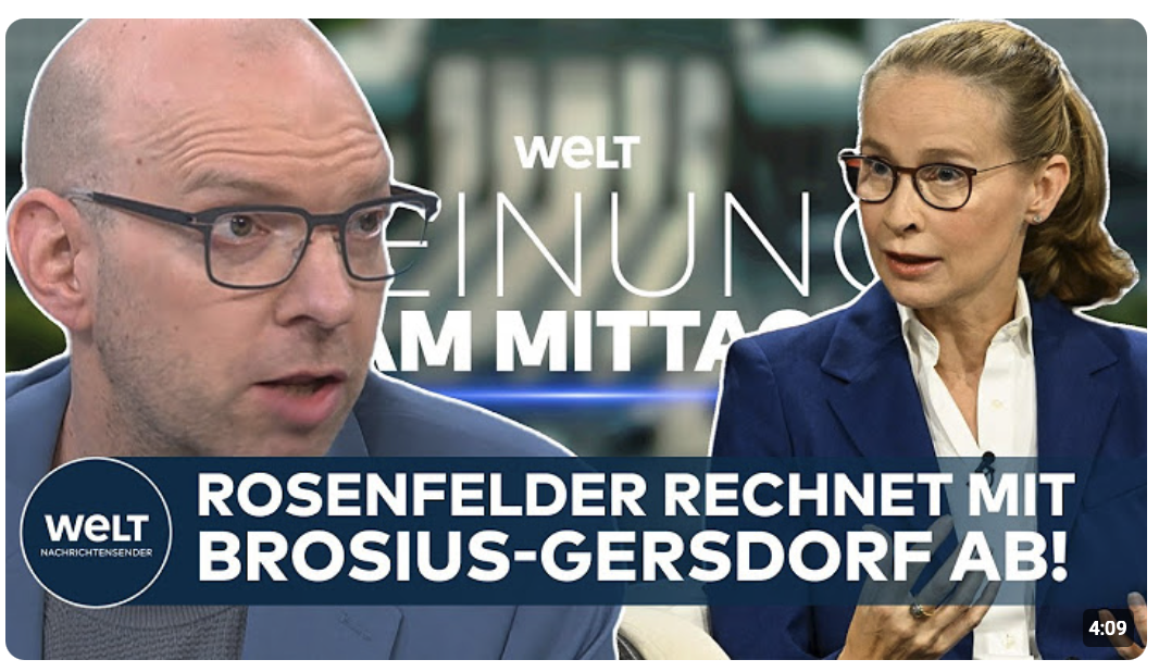 ROSENFELDER WARNT: „Das ist hochgefährlich!“ | Frauke Brosius-Gersdorf sorgt für Kontroversen