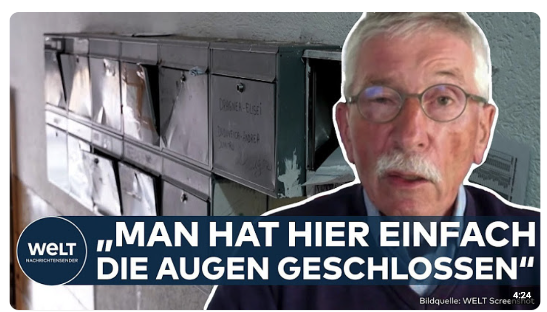 SOZIALBETRUG: „Die meisten schauen weg!“ – Thilo Sarrazin kritisiert langjähriges Behördenversagen