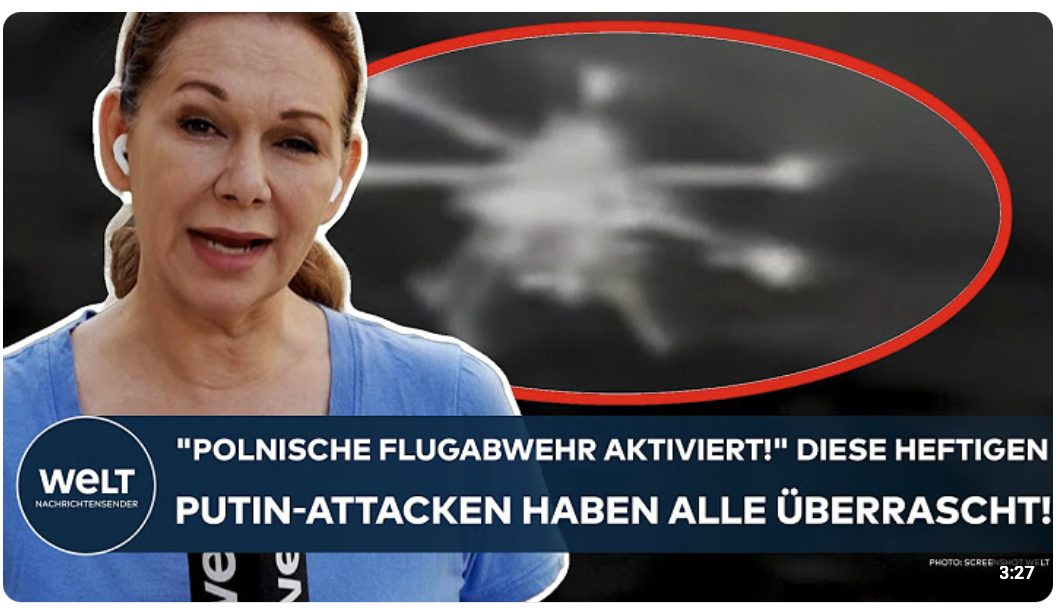 UKRAINE-KRIEG: „Polnische Flugabwehr aktiviert!“ Diese heftigen Putin-Attacken haben alle überrascht