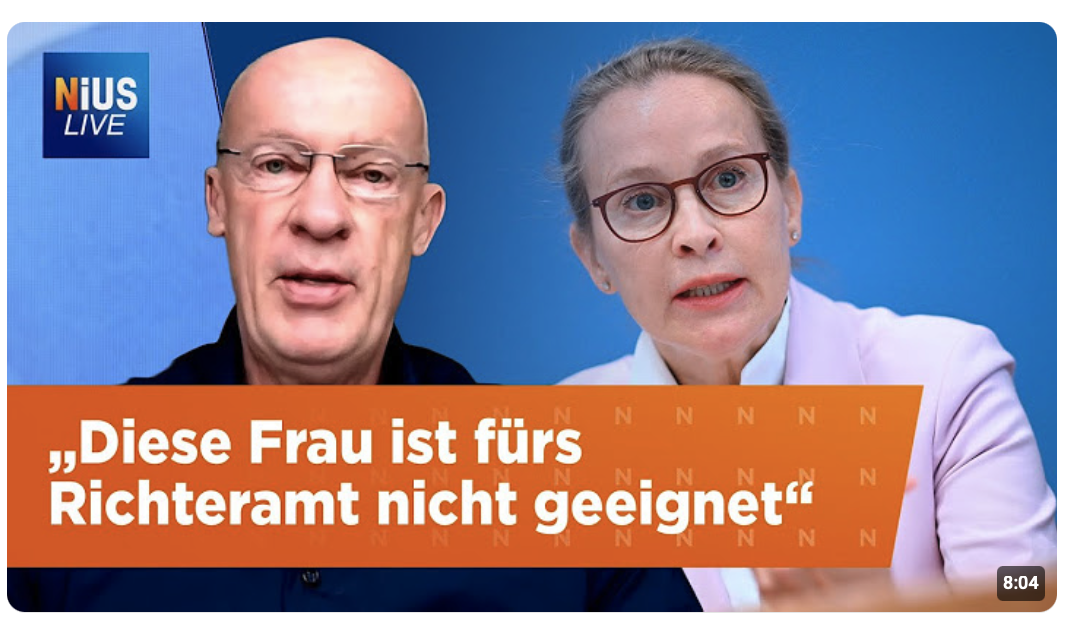 Lob von CDU-Politikern nach NIUS-Kritik an Frauke Brosius-Gersdorf
