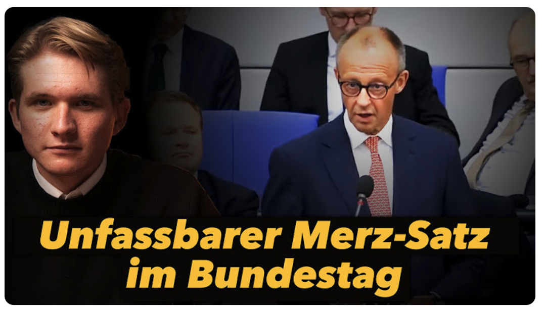 Menschenverachtender Satz in Brosius-Gersdorf-Affäre – Merz schockiert im Bundestag