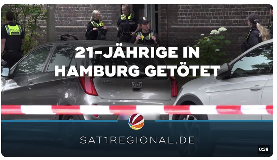 21-Jährige in Hamburg mutmaßlich von Partner erstochen – Mann stirbt später in Krankenhaus