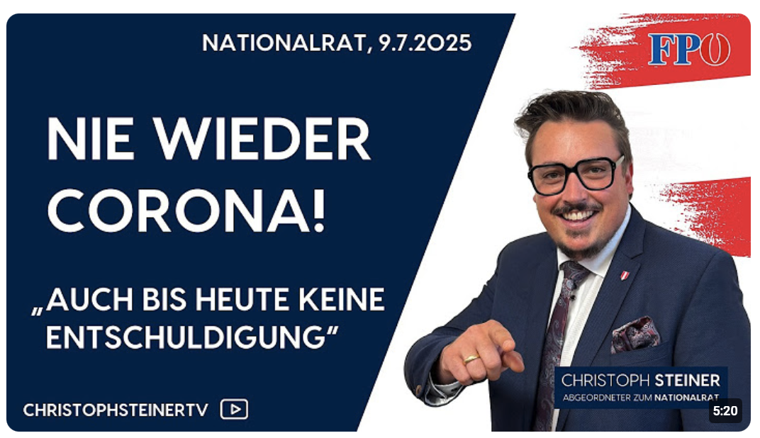 Ich sage es ganz klar: Keine neuen Machtbefugnisse für die WHO – kein Zurück ins Coronaregime! 