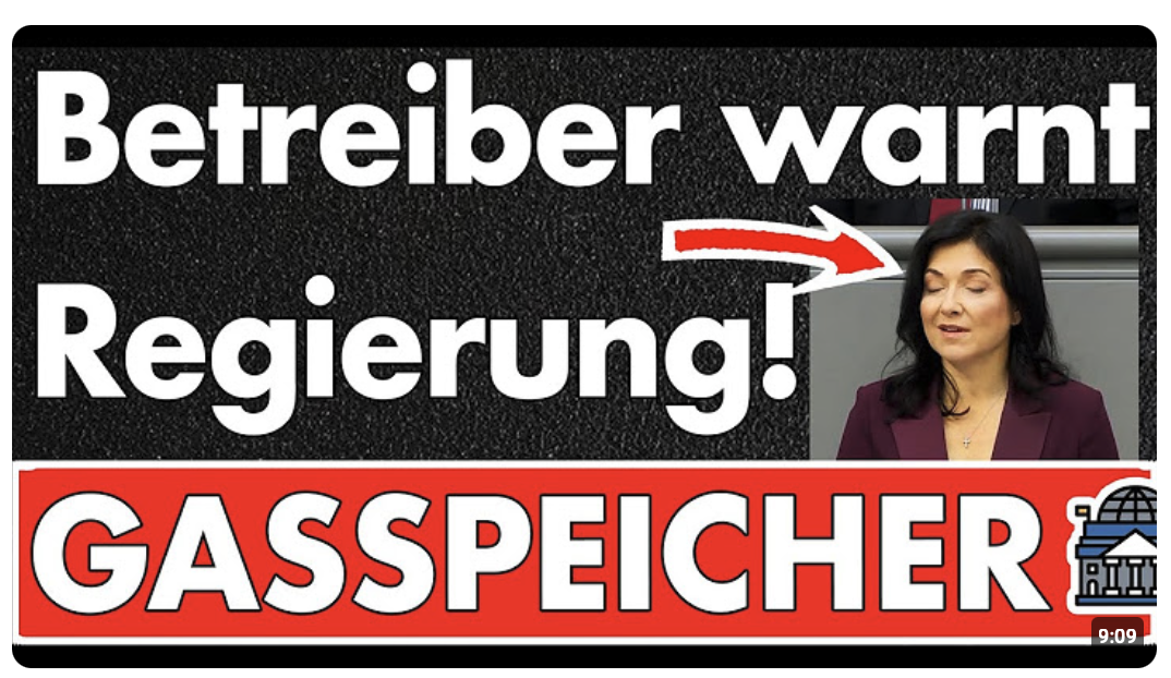 Speicherbetreiber warnt vor Gasmangel! Regierung beendet Alarmstufe des Notfallplan!