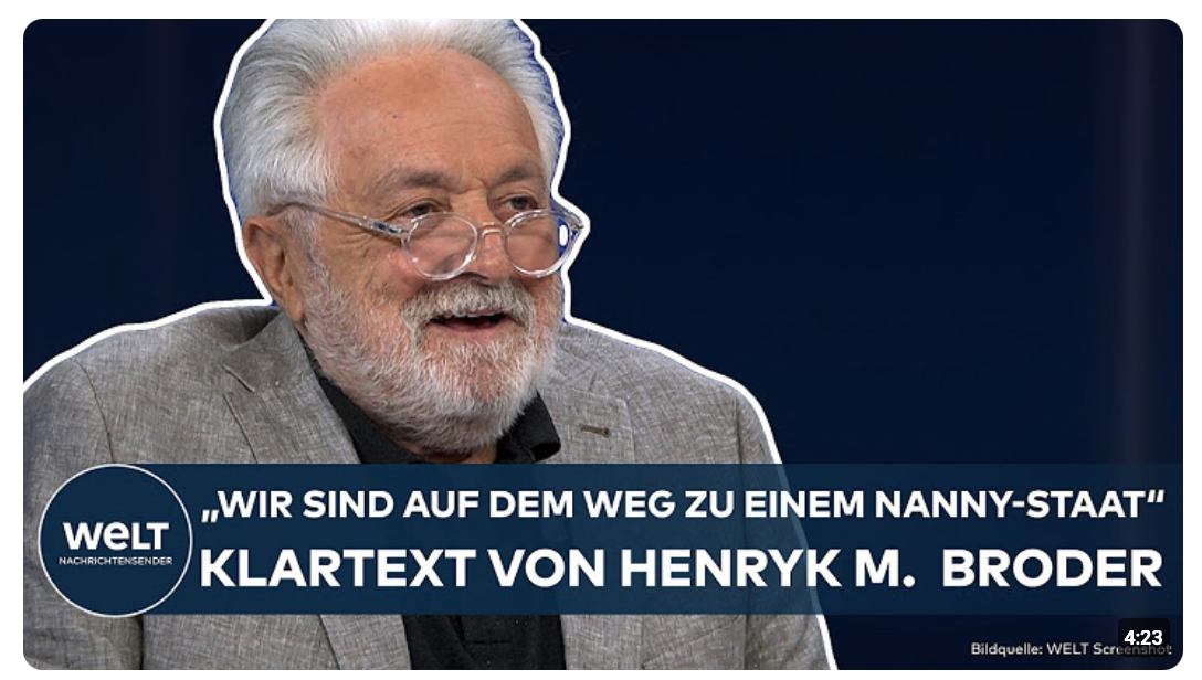 MÜNSTER: Zensur? Gericht kippt Warnhinweis auf Büchern! Klartext von Henryk M. Broder