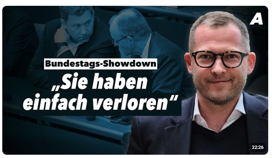 Brosius-Gersdorf nicht gewählt – Julian Reichelt im Interview