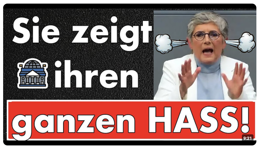 Eskalation von Britta Haßelmann! Rechte NIUS-Medien sind schuld! ‚Unsere‘ Demokratie vs. Demokratie