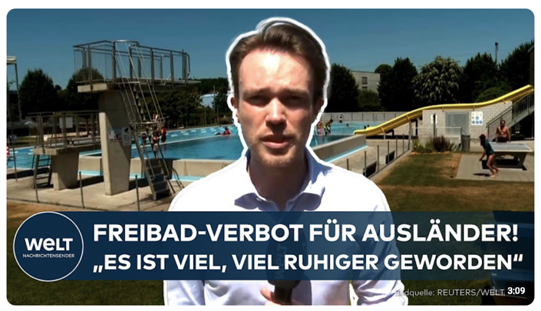 FREIBAD IN DER SCHWEIZ: Badeverbot für Ausländer! – „Was hier passiert ist, ist erschreckend“
