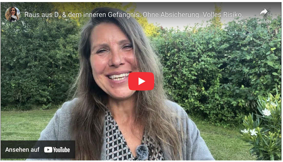 Raus aus D. & dem inneren Gefängnis. Ohne Absicherung. Volles Risiko. Mein neues Leben in Holland!