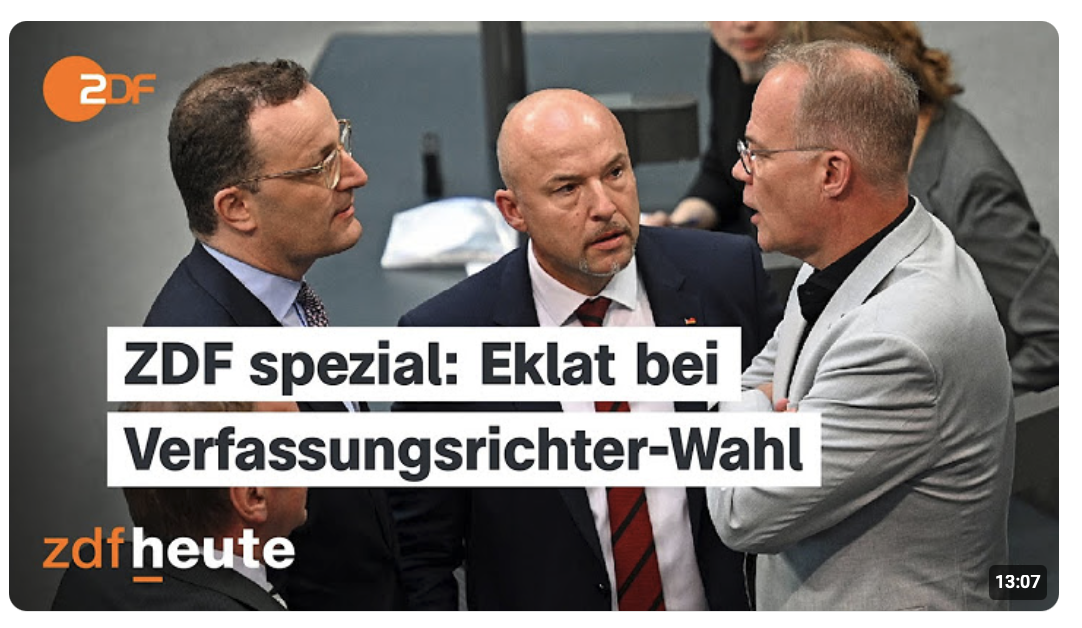 Koalitionskrise nach verschobener Verfassungsrichter-Wahl 