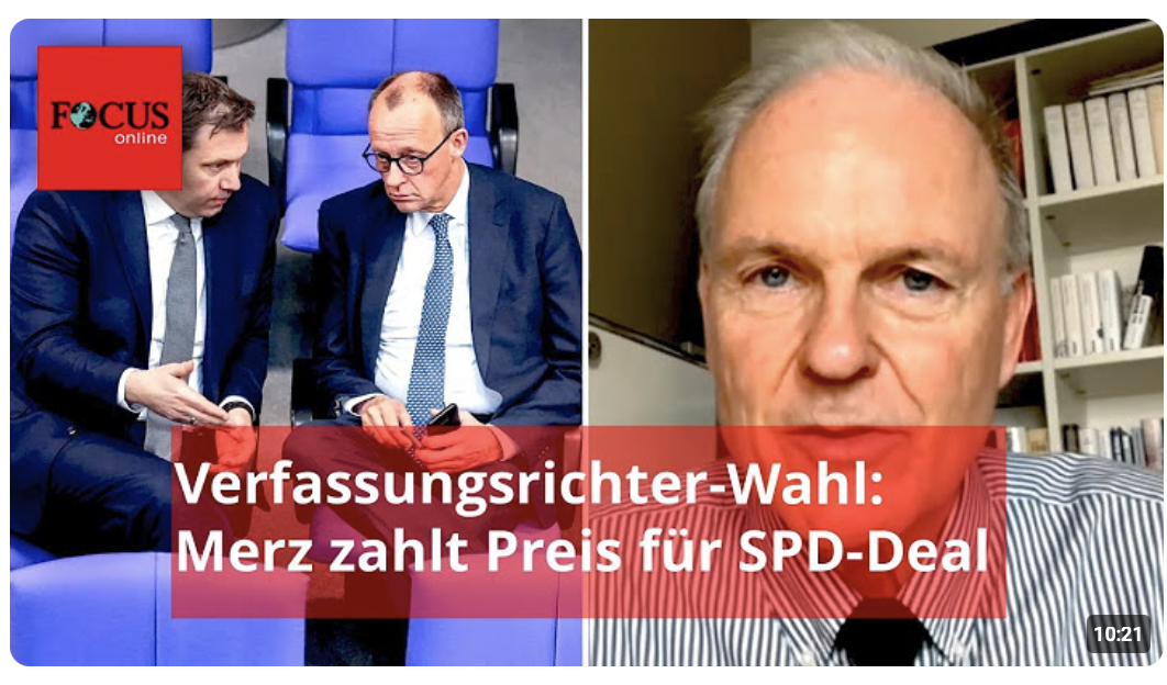 Der Schleier ist gefallen: Merz kennt jetzt die wahren Ziele seines Koalitionspartners