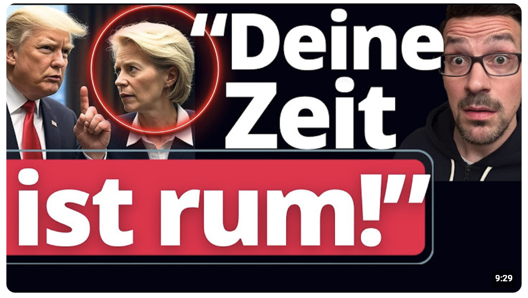 USA: Trumps Schockwarnung an von der Leyen!
