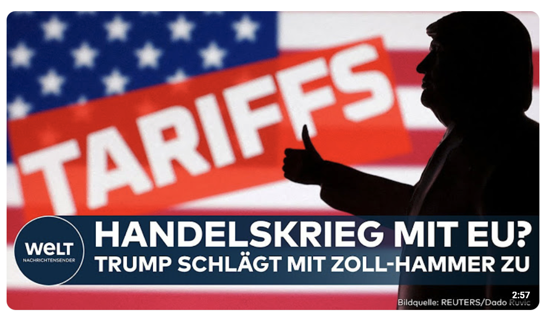 USA: Handelskrieg? Trump zieht den Zoll-Hammer gegen EU! Brüssel kündigt Gegenreaktion an