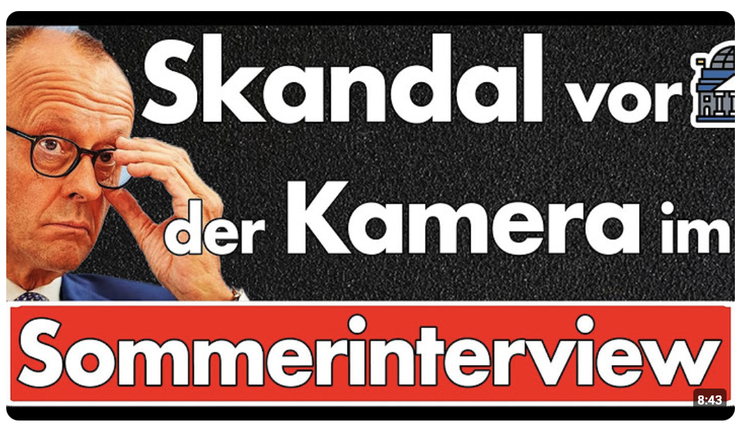 Er kann es nicht! Kanzler erzählt unwahre Dinge im Sommerinterview & Reporter korrigiert nicht!
