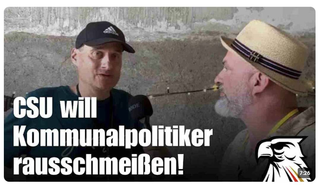 Wegen „Brandmauer“-Ablehnung: CSU will Markus Hammer rausschmeißen!