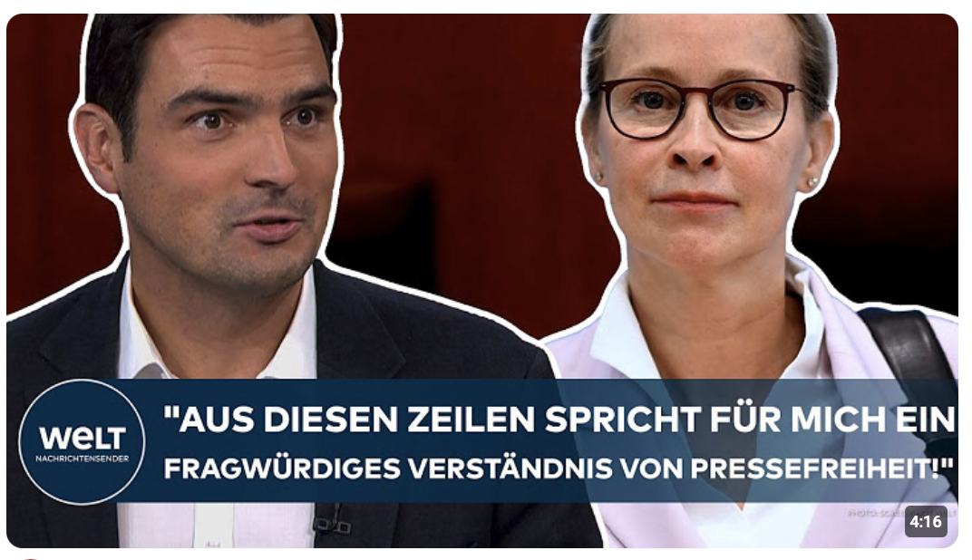 BURGARD: „Aus diesen Zeilen spricht für mich ein fragwürdiges Verständnis von Pressefreiheit!“