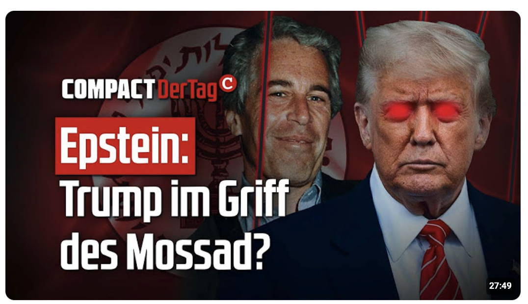 Epstein: Trump im Griff des Mossad?