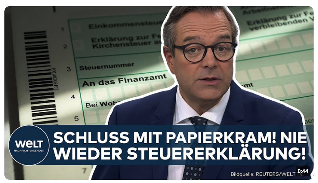 STEUERERKLÄRUNG: Schluss mit dem Bürokratiestress! Österreich macht’s vor – Deutschland zögert