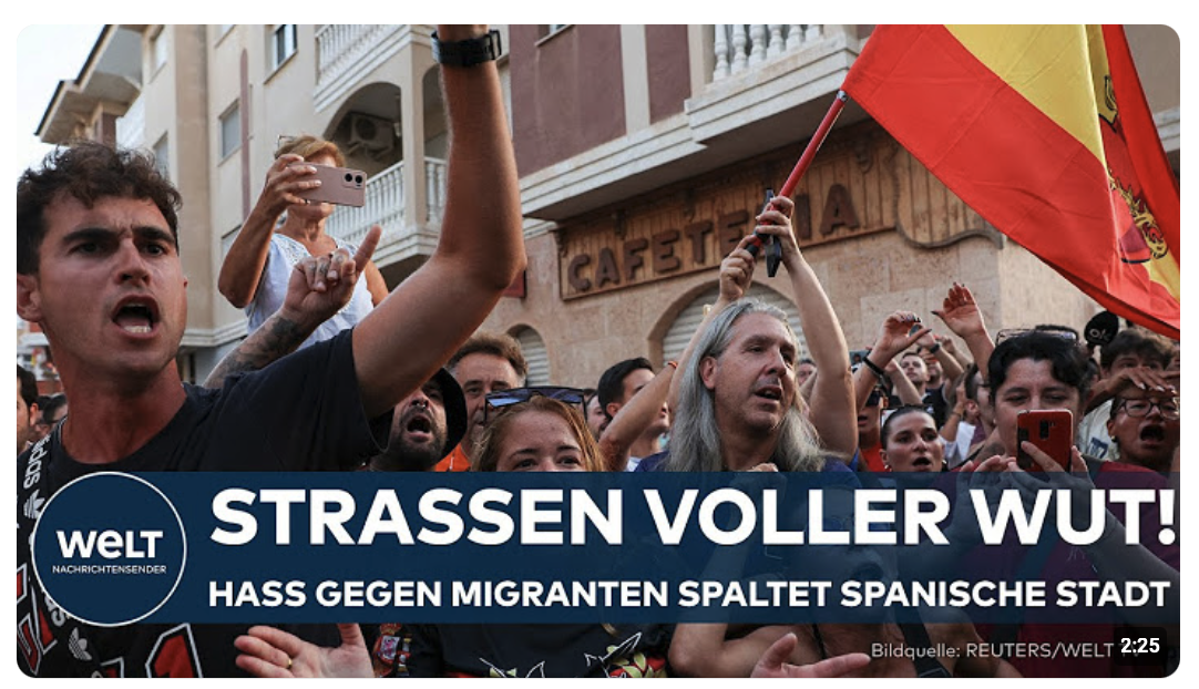 TORRE-PACHECO KRAWALLE: Rechte Hetze gegen Migranten spaltet Stadt im Süden Spaniens