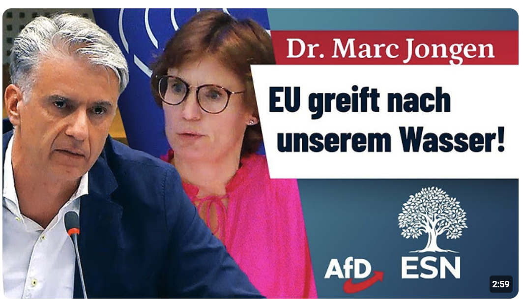 EU greift nach unserem Wasser! 