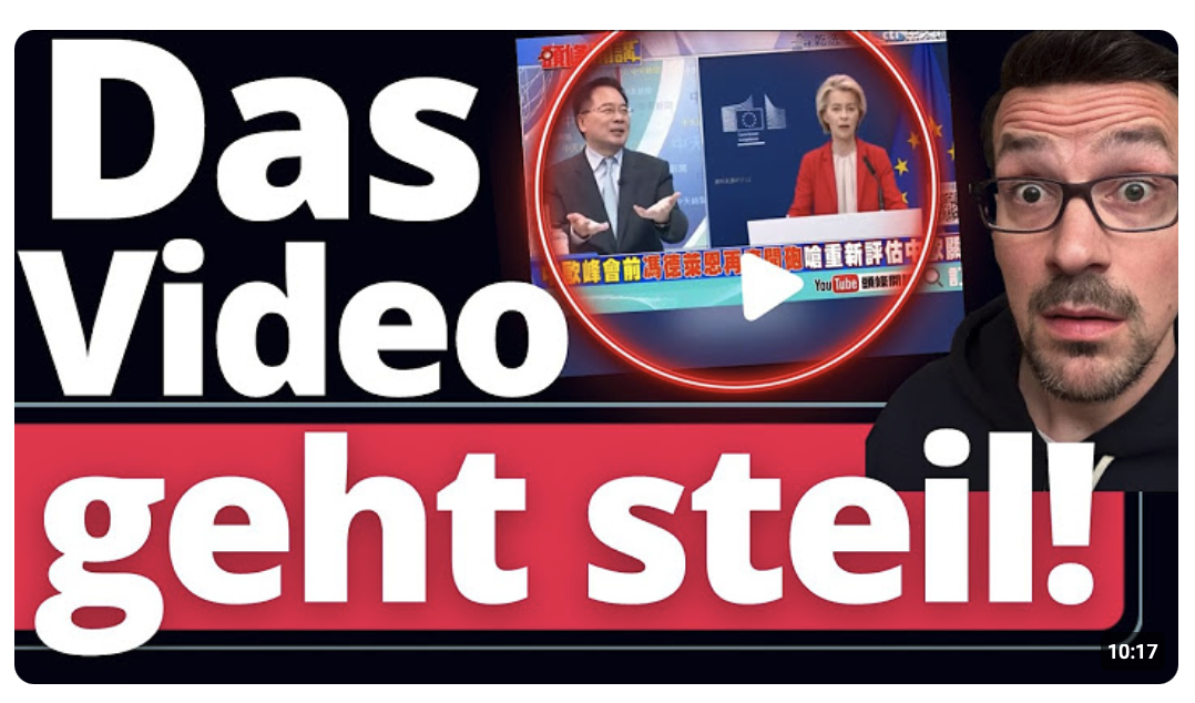 Seht wie dieser Taiwanesische Analyst von der Leyen völlig zerlegt!